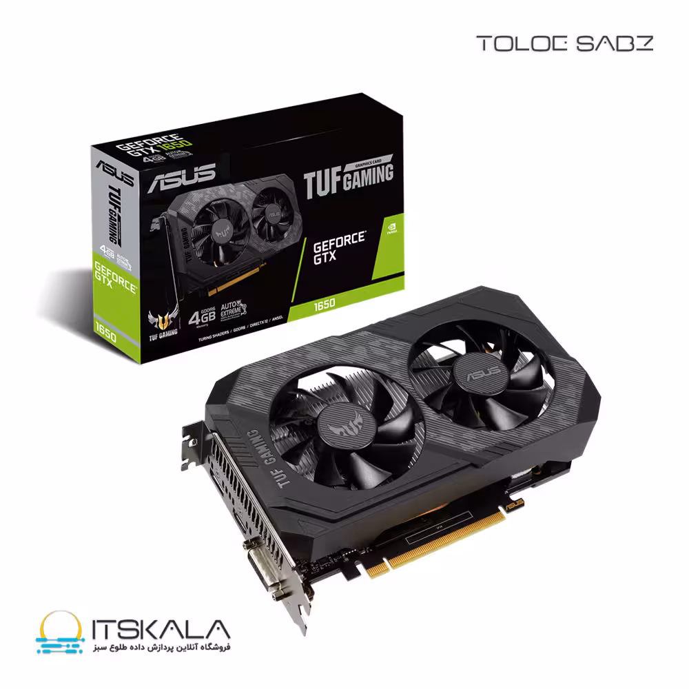 قیمت و خرید کارت گرافیک ایسوس مدل ASUS GTX 1650 Ph OC 4GB GDDR5 | ITSKALA