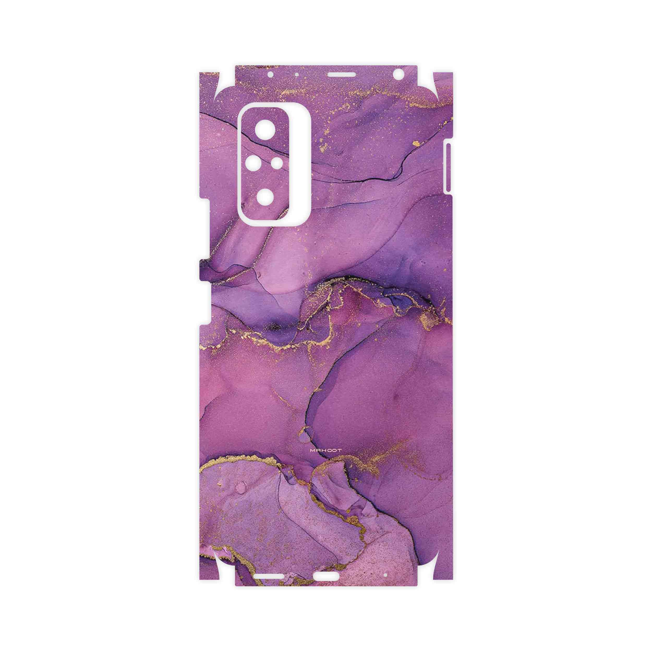 برچسب پوششی ماهوت مدل Purple Marble-FullSkin مناسب برای گوشی موبایل شیائومی Redmi Note 10 Pro Max