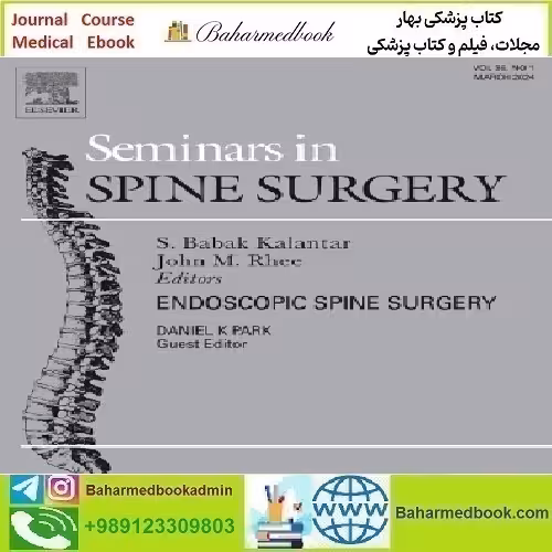 Seminars in Spine Surgery Volume 36 Issue 1 2024 T