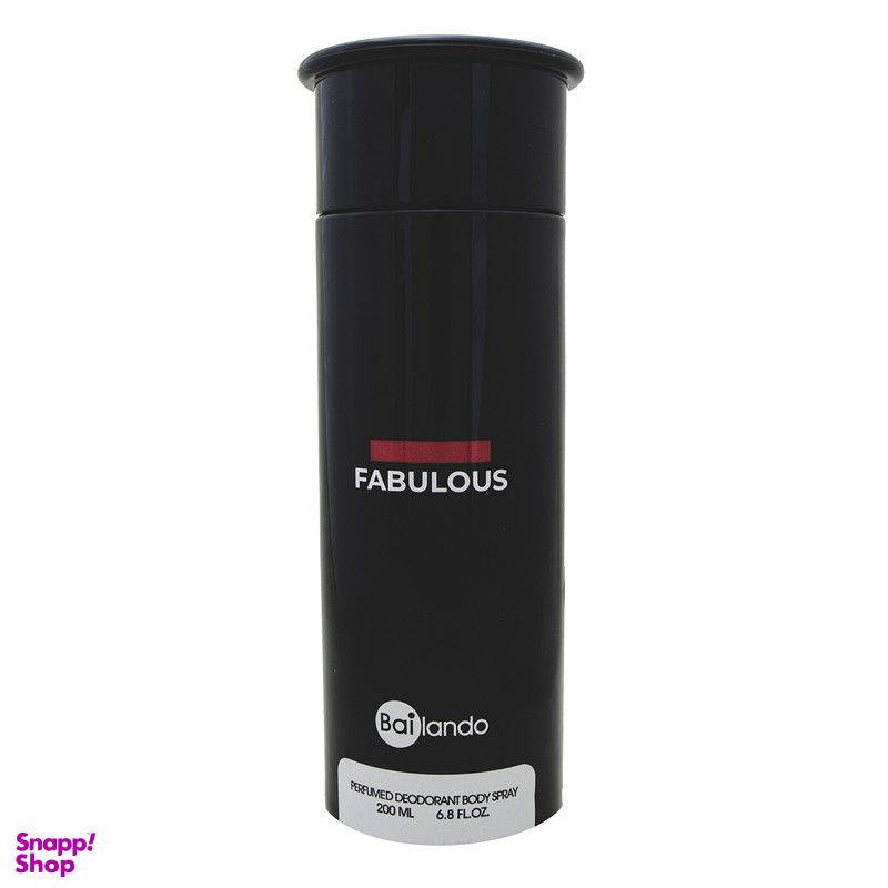 اسپری بدن مردانه بایلندو مدل Fabulous حجم 200 میلی‌لیتر