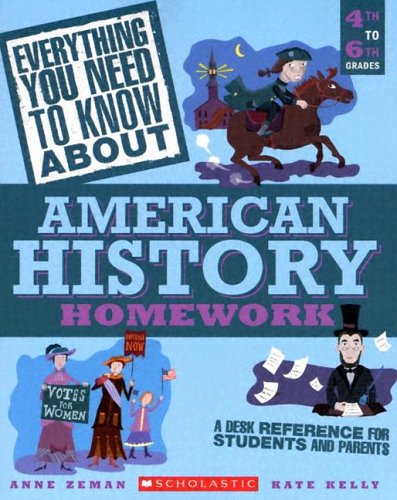 خرید و دانلود نسخه کامل کتاب Everything you need to know about American history homework - PDF