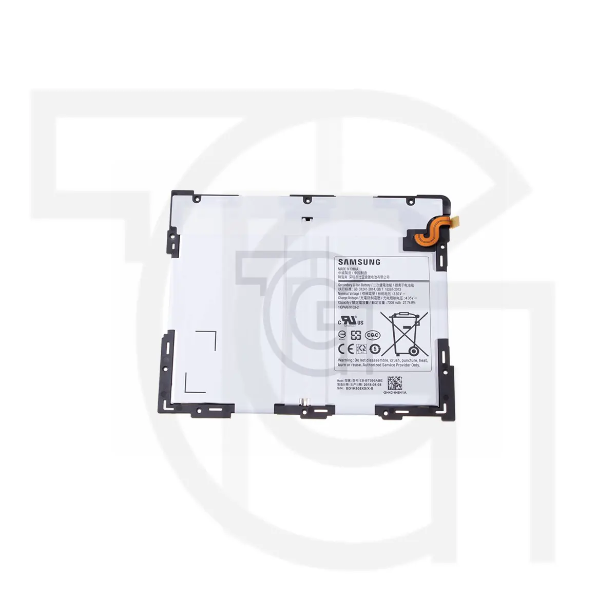 باتری سامسونگ Battery Samsung Galaxy Tab T590 (Wi-Fi)