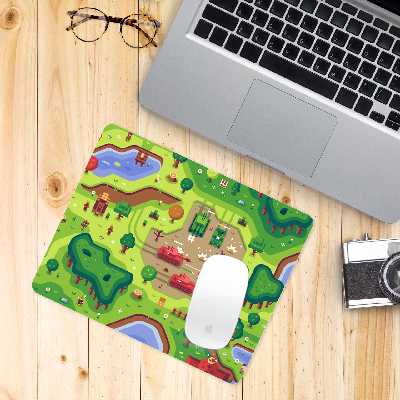 ماوس پد طرح ماینکرفت مدل W356