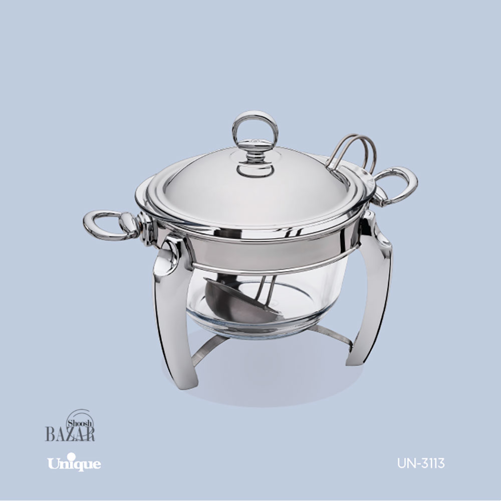 سوفله سوپ خوری پافیلی کروم یونیک کد 3113