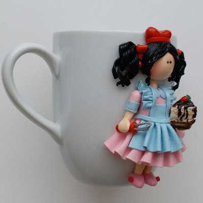 ماگ مدل عروسکی A1221