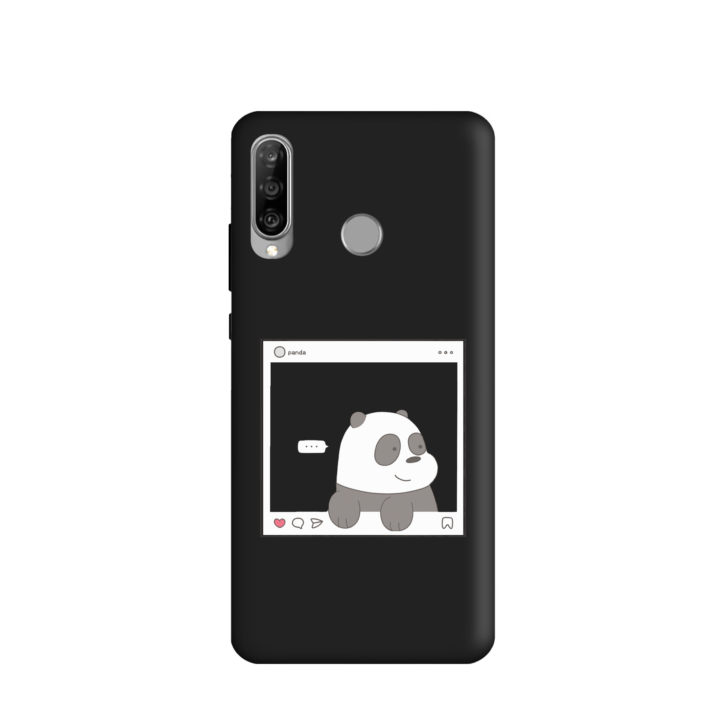 کاور طرح خرس کله فندقی کد u1838 مناسب برای گوشی موبایل  هوآوی P30 LITE