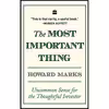 کتاب The Most Important Thing اثر Howard Marks انتشارات HarperCollins India