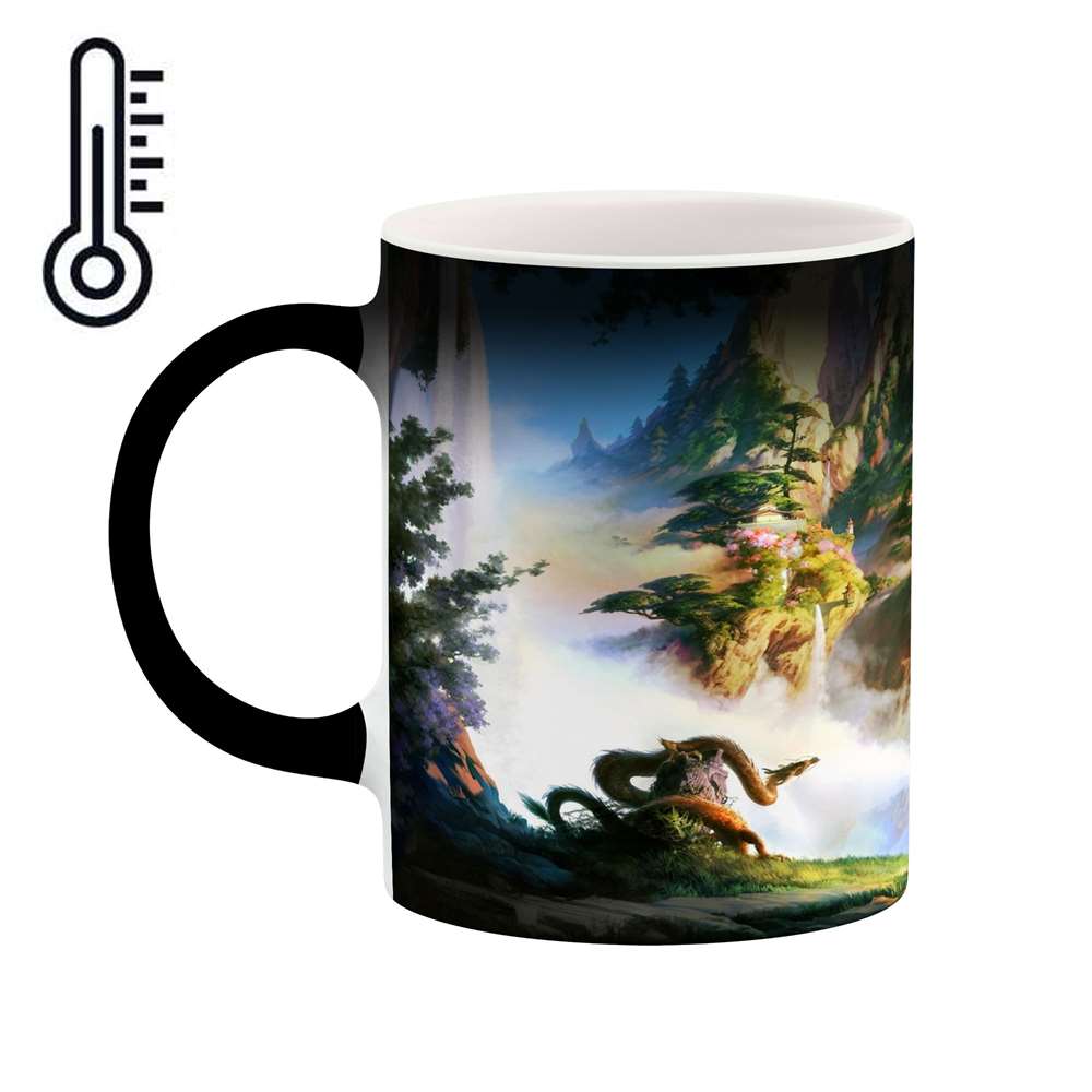 ماگ حرارتی کاکتی طرح انیمه مدل mgh17562