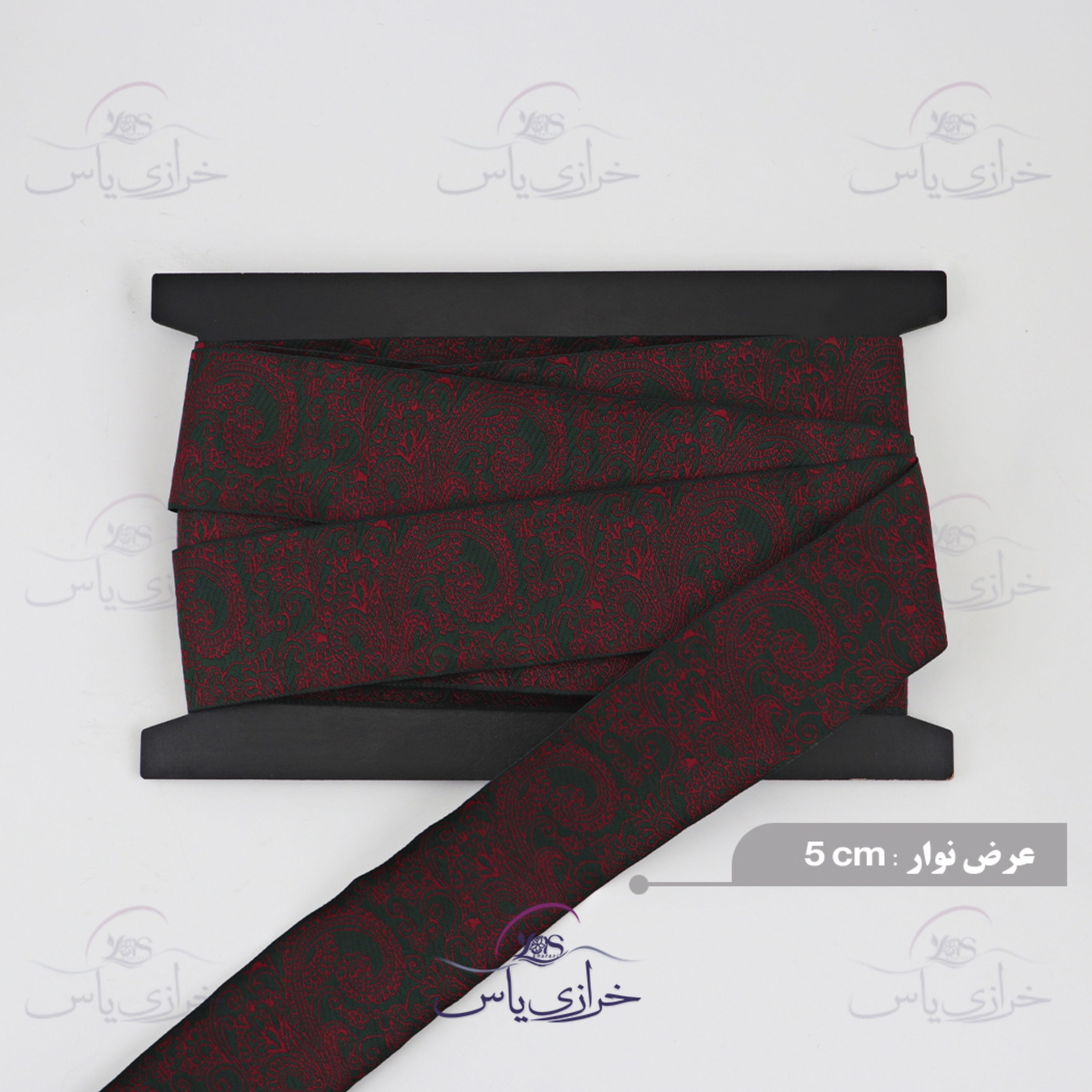 نوار سنتی بافت عرض 5 سانت کد 55