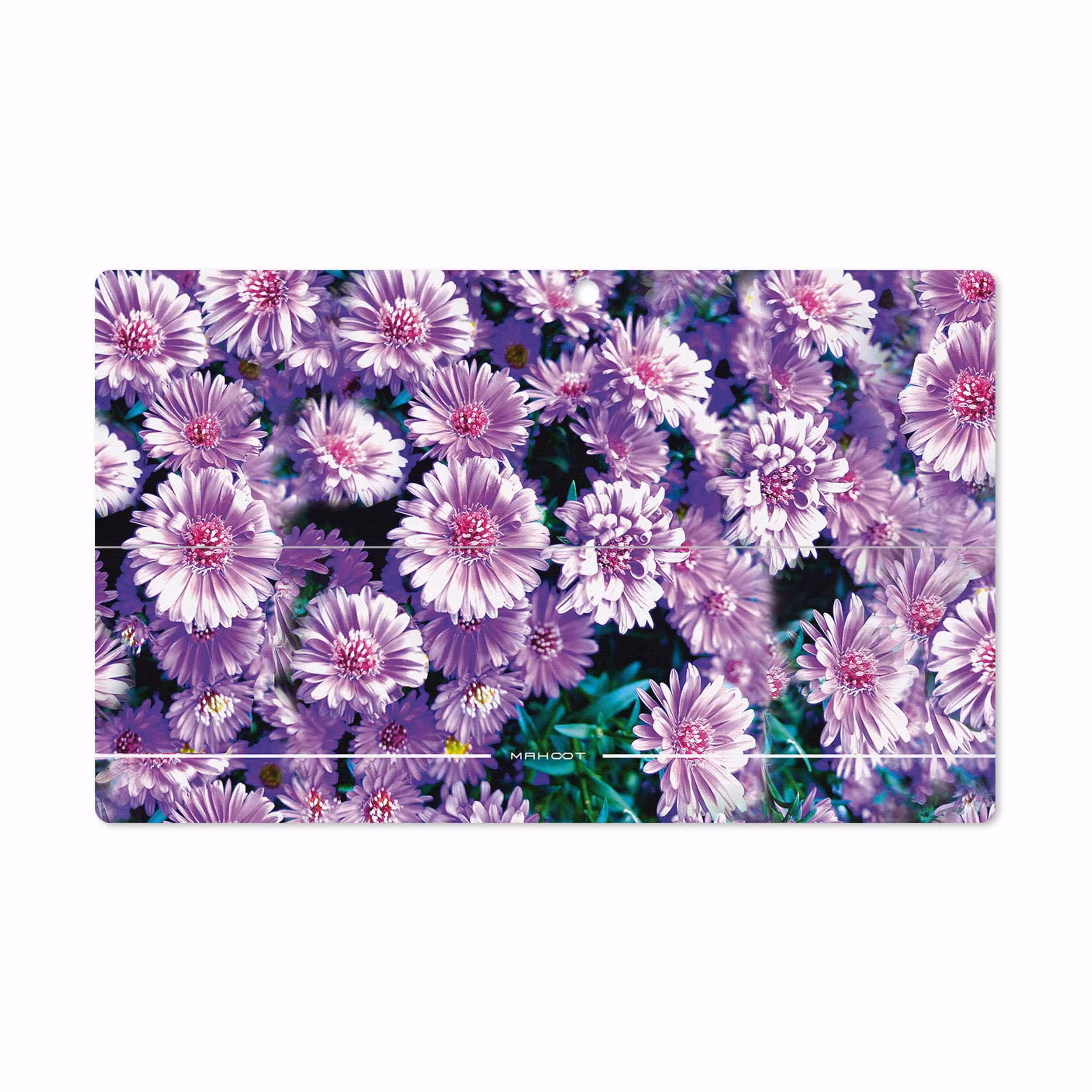 برچسب پوششی ماهوت مدل Purple-Flower مناسب برای تبلت مایکروسافت Surface Pro 2 2013
