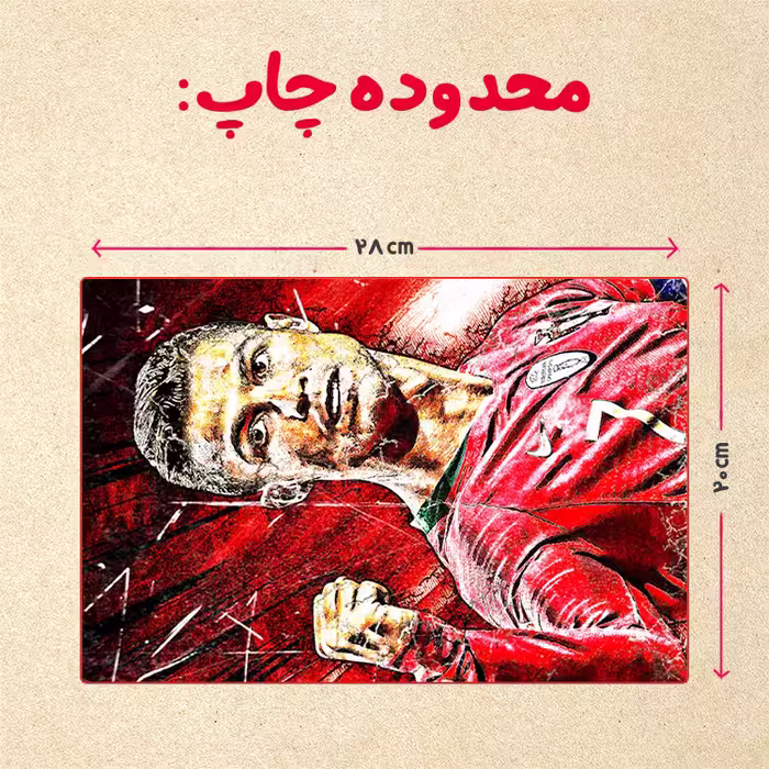 پازل 35 تکه مدل رونالدو کد 341