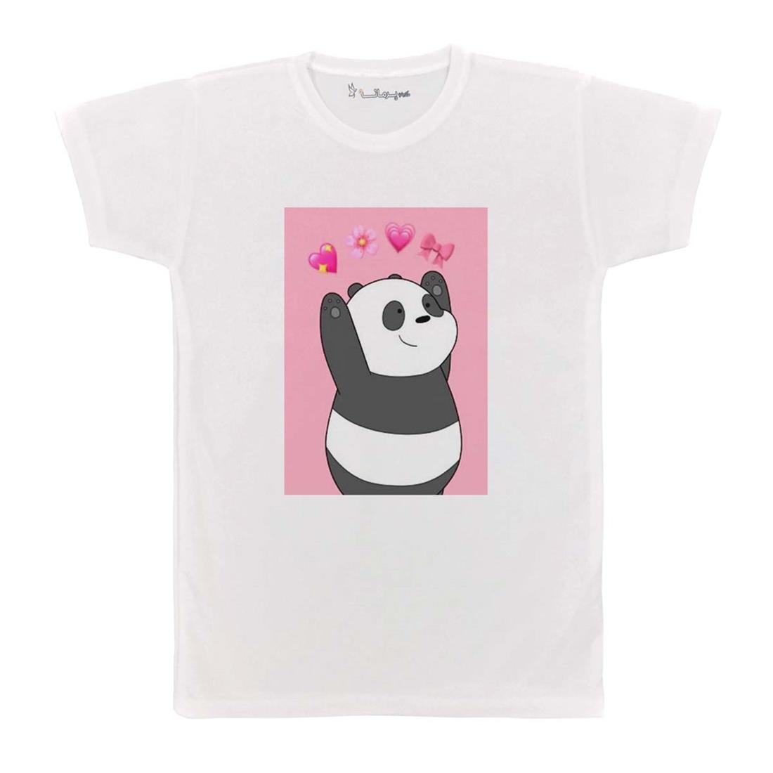 تی شرت بچگانه پرمانه طرح خرس های کله فندقی کد pmt.5604