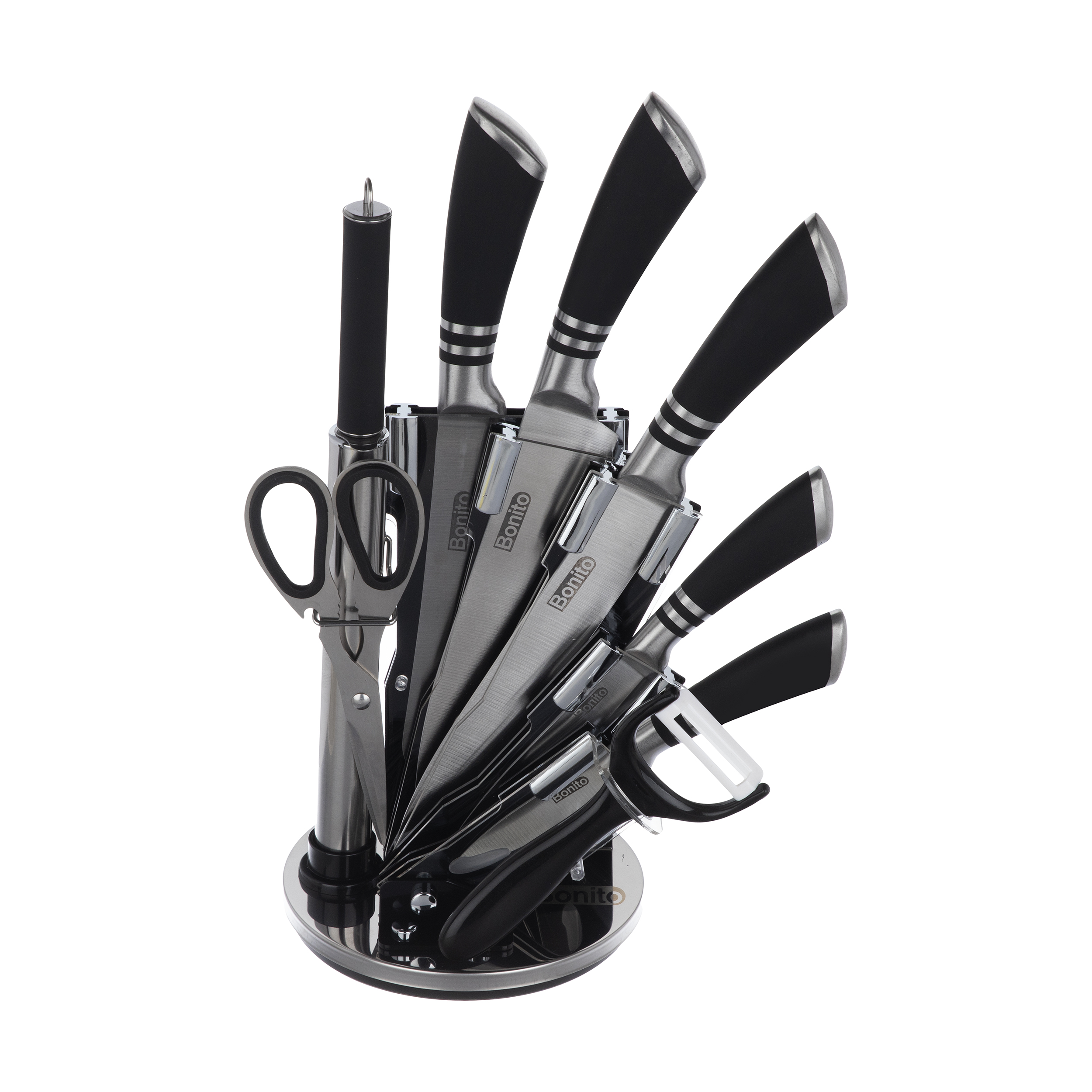 سرویس چاقو آشپزخانه بونیتو مدل 7599G-2