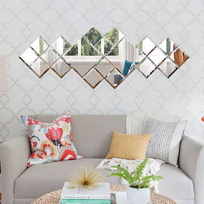 آینه دکوراتیو تجسم مدل TABAN07S - آینه و روشویی تجسم