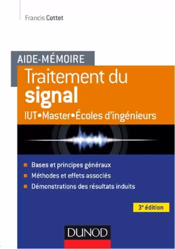 خرید و دانلود نسخه کامل کتاب Aide-Memoire - Traitement du signal