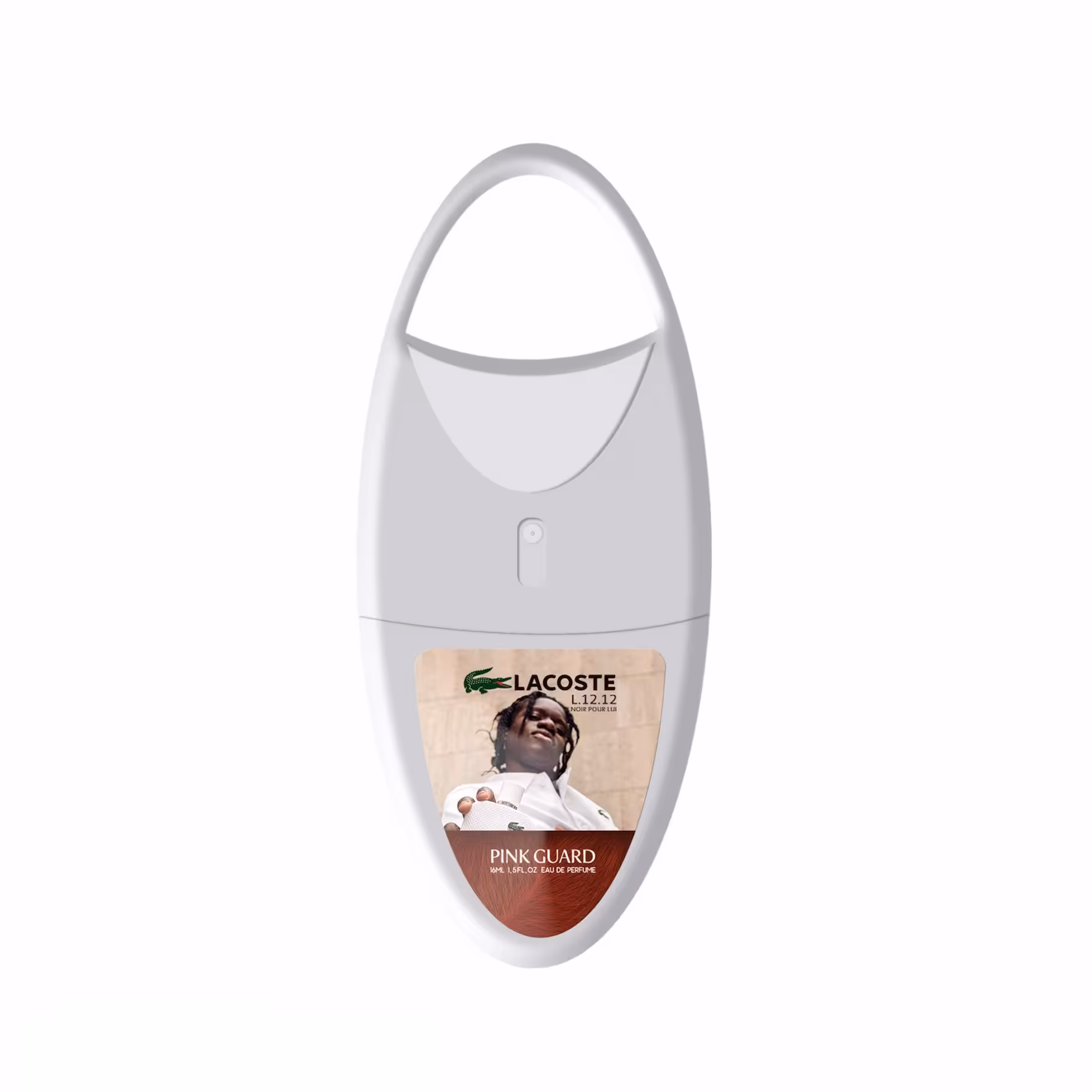 عطر جیبی مردانه پینک گارد مدل Lacoste L.12.12 Blanc حجم 16 میلی لیتر