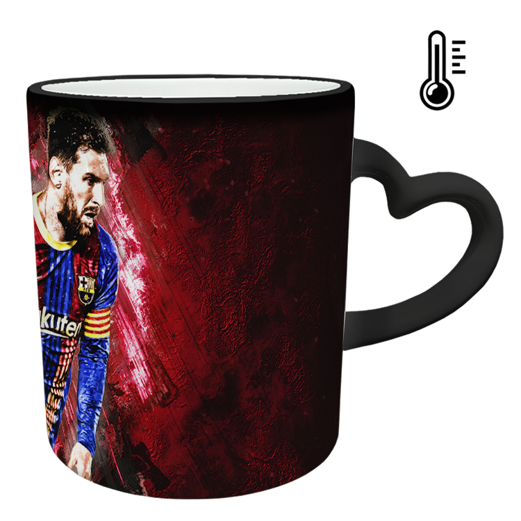 ماگ حرارتی مدل دسته قلبی طرح مسی کد 50