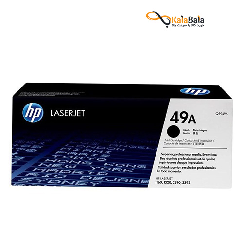 خرید تونر لیزری اچ پی مدل 49A مشکی | کیفیت بالا و قیمت مناسب