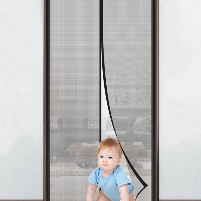 پرده اهن ربایی نایلون ژله 020عرض 120