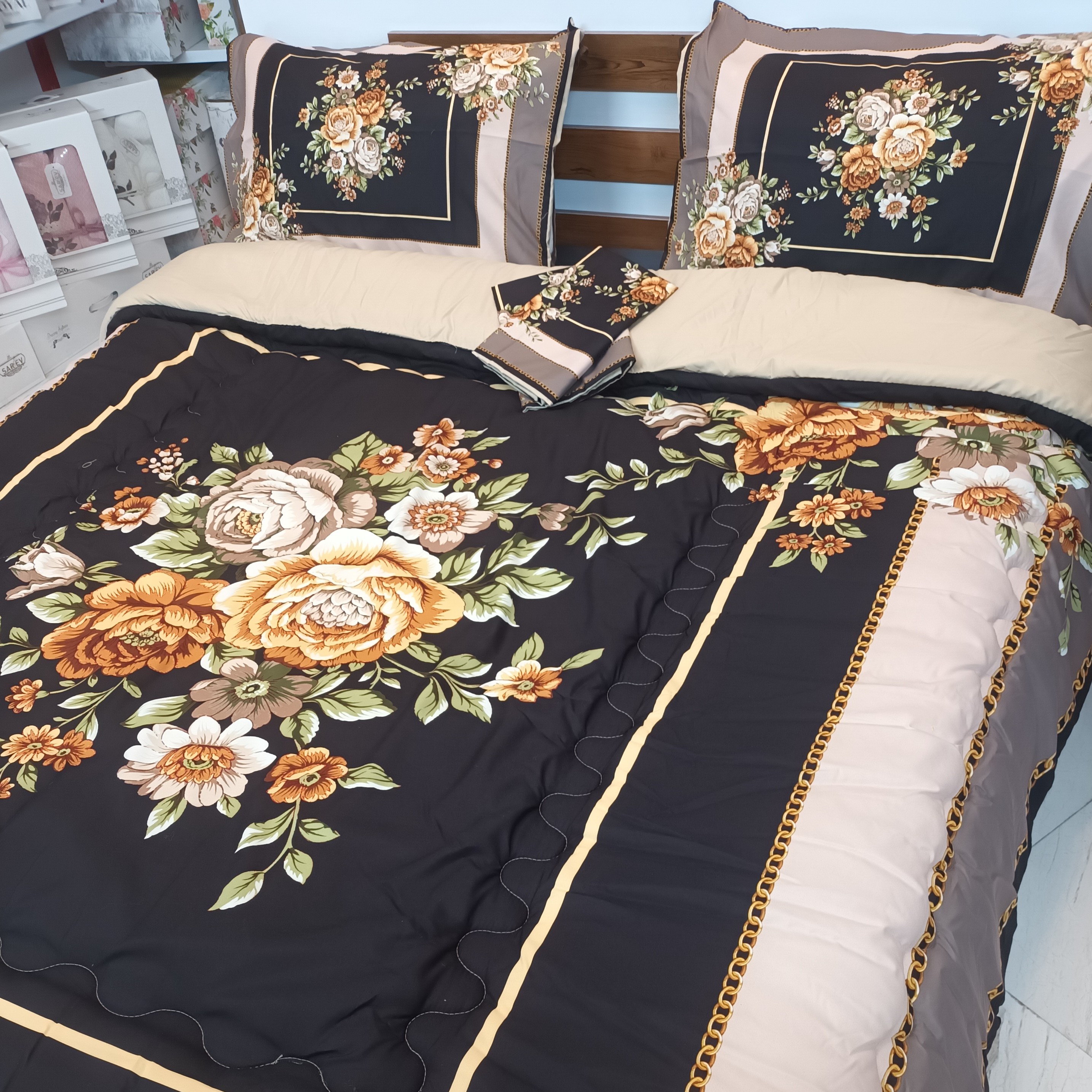 روتختی 2 نفره ترک طرح گل 1