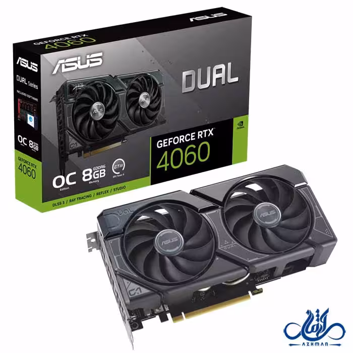 کارت گرافیک ایسوس VGA Dual GeForce RTX 4060 OC Edition 8G D6