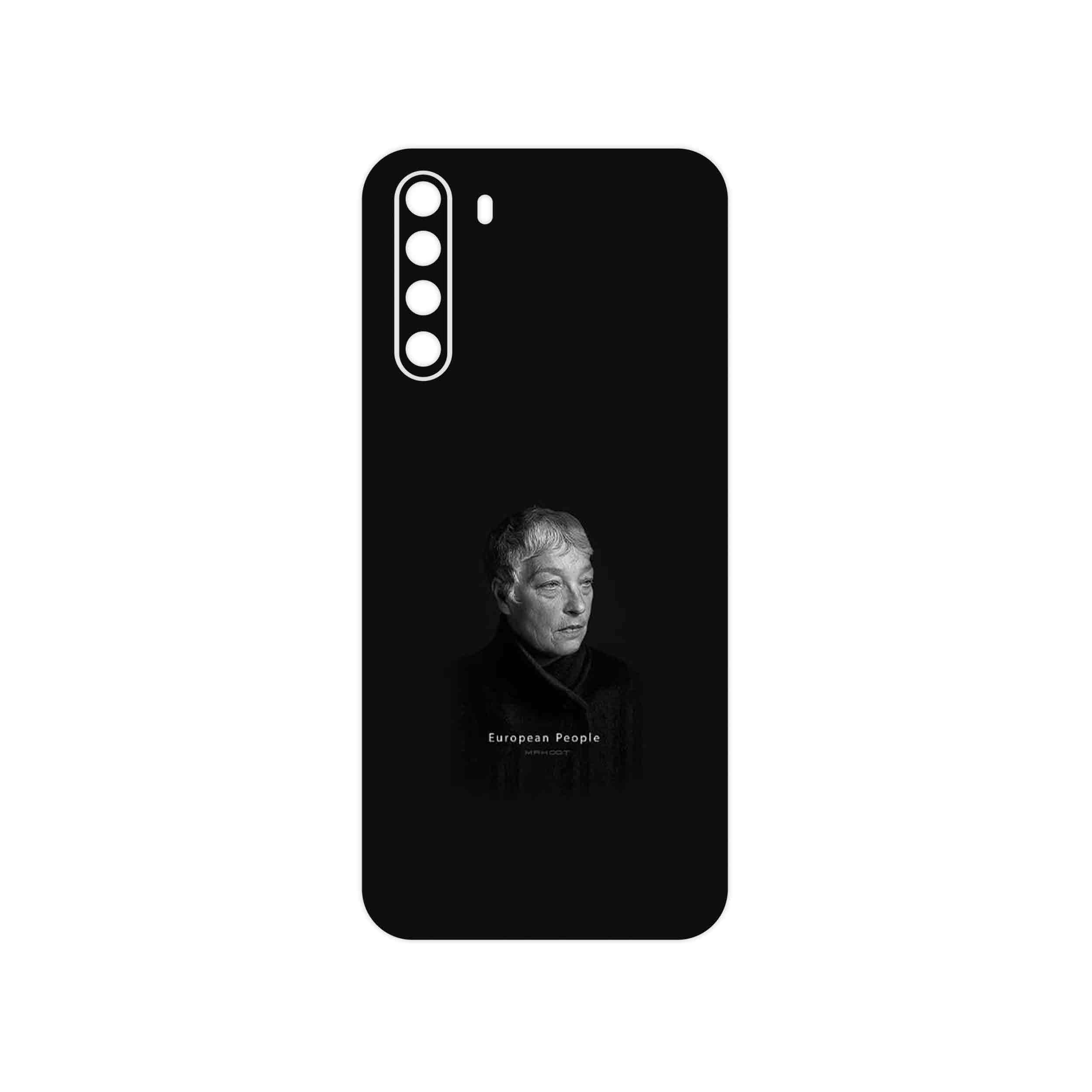 برچسب پوششی ماهوت مدل Portrait of a European Woman مناسب برای گوشی موبایل جی پلاس X10