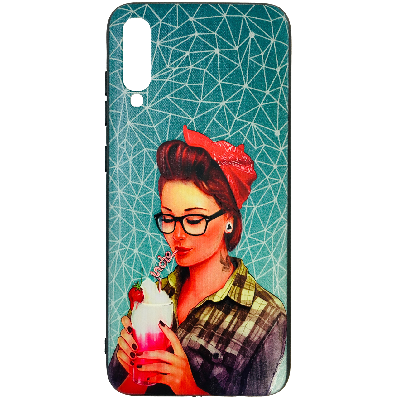 کاور طرح Ice Cream کد 0346 مناسب برای گوشی موبایل سامسونگ Galaxy A70