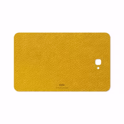 برچسب پوششی ماهوت مدل Mustard-Leather مناسب برای تبلت سامسونگ Galaxy Tab A 10.1 2016 T580
