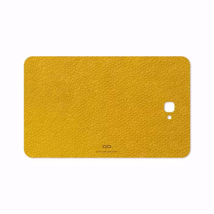 برچسب پوششی ماهوت مدل Mustard-Leather مناسب برای تبلت سامسونگ Galaxy Tab A 10.1 2016 T580