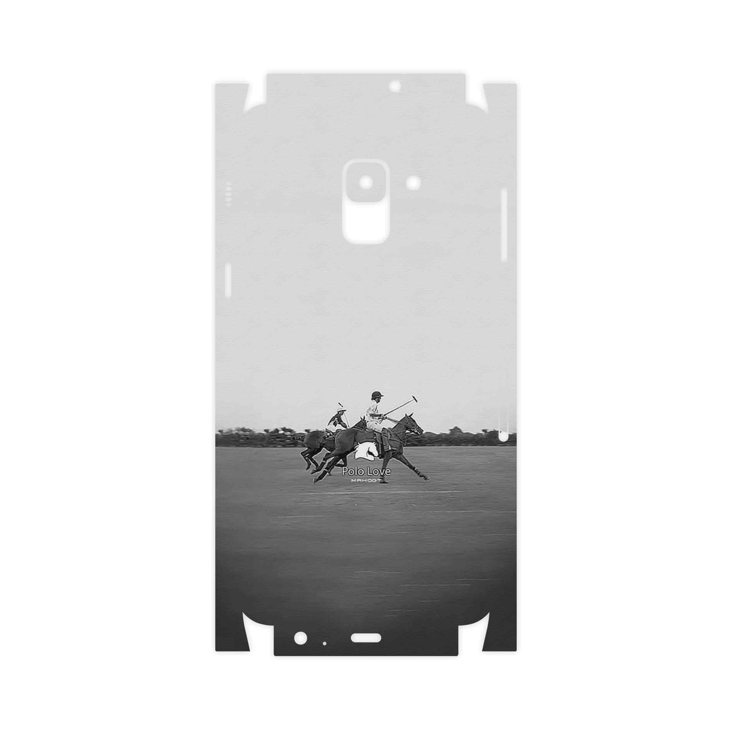 برچسب پوششی ماهوت مدل game of polo-FullSkin مناسب برای گوشی موبایل سامسونگ Galaxy A8 2018