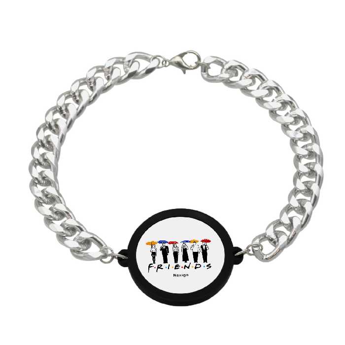 دستبند ناکسیگو مدل Friends کد BZ7555