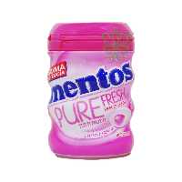 آدامس بادکنکی بدون شکر مغزدار 50 عدد منتوس - mentos