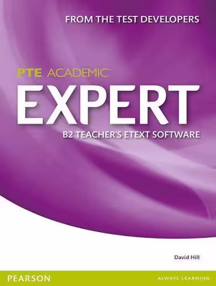 PTE ACADEMIC EXPERT B2 CD پی تی ای اکسپرت (سیاه و سفید)
