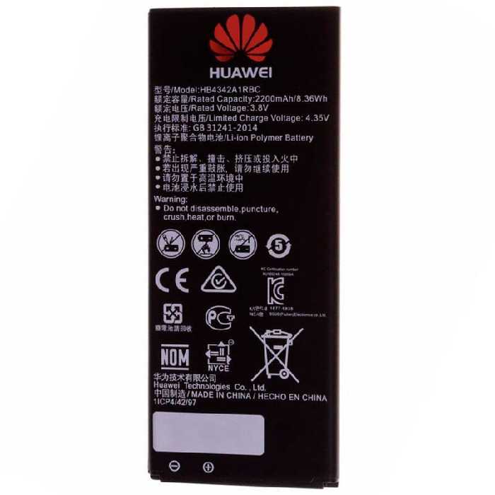 باتری موبایل اورجینال Huawei Y6 HB4342A1RBC