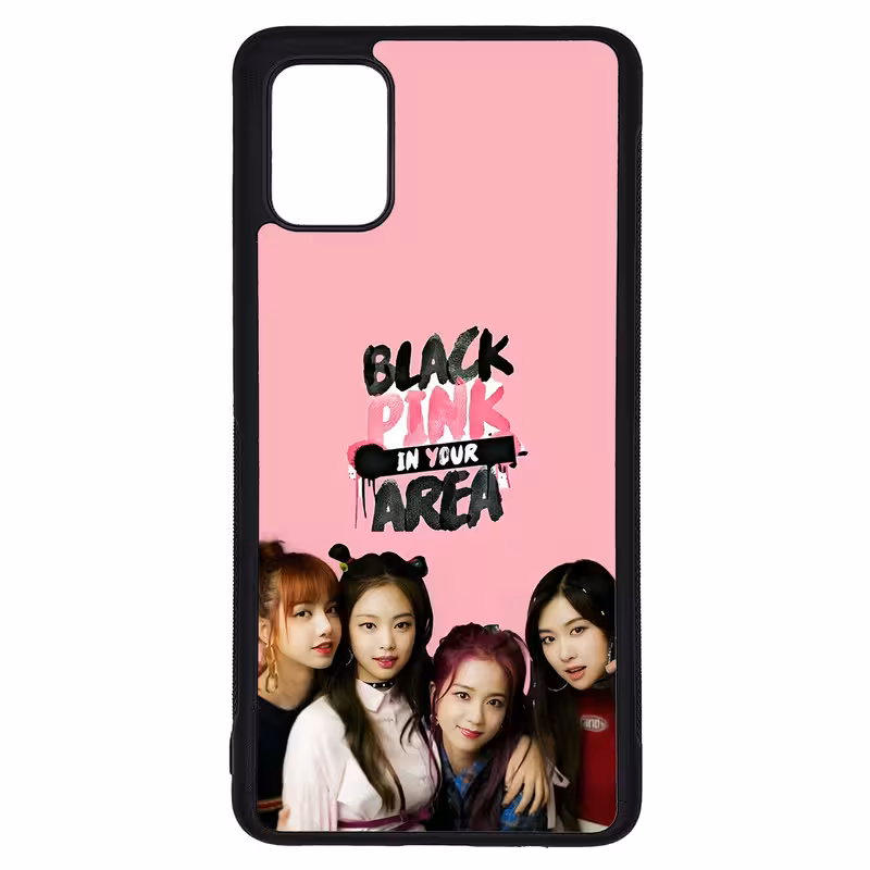 کاور طرح بلک پینک BLACK PINK کد G-096 مناسب برای گوشی موبایل سامسونگ Galaxy A51 | دیجی قاب دونی