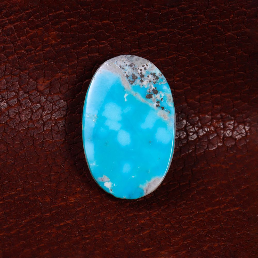 نگین فیروزه شجری کد 14513 - جواهری مشاهیر