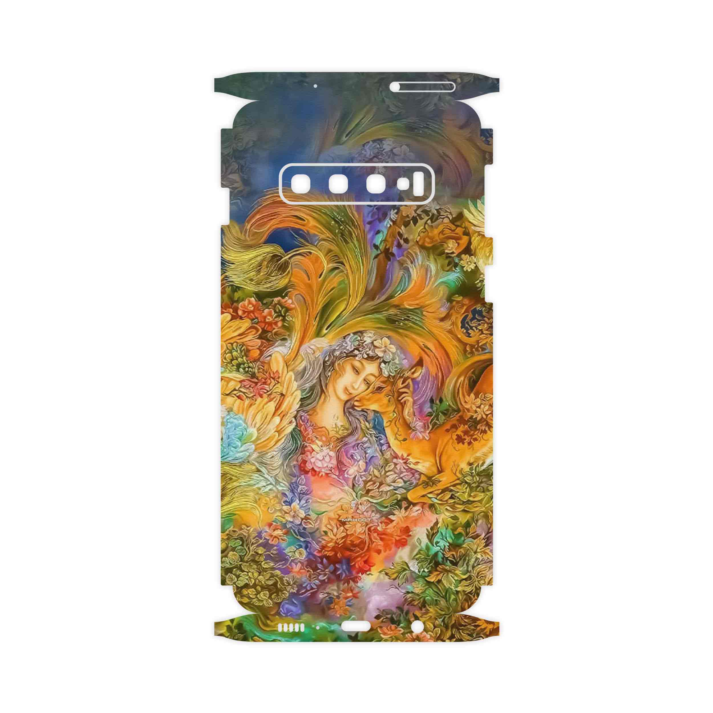 برچسب پوششی ماهوت مدل Persian miniature 3-FullSkin مناسب برای گوشی موبایل سامسونگ Galaxy S10