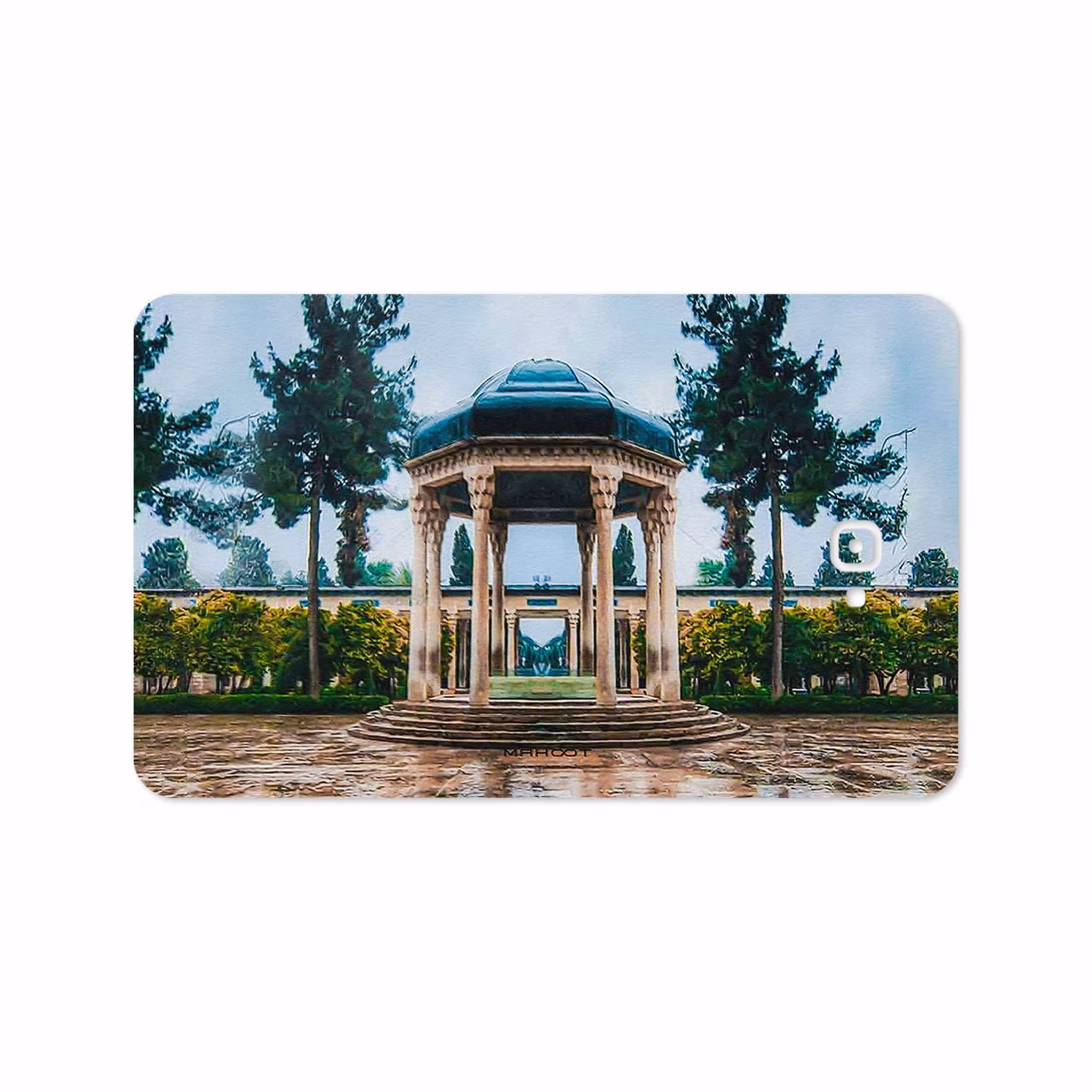 برچسب پوششی ماهوت مدل HAFEZ-Tomb مناسب برای تبلت سامسونگ Galaxy Tab A 10.1 2016 T585