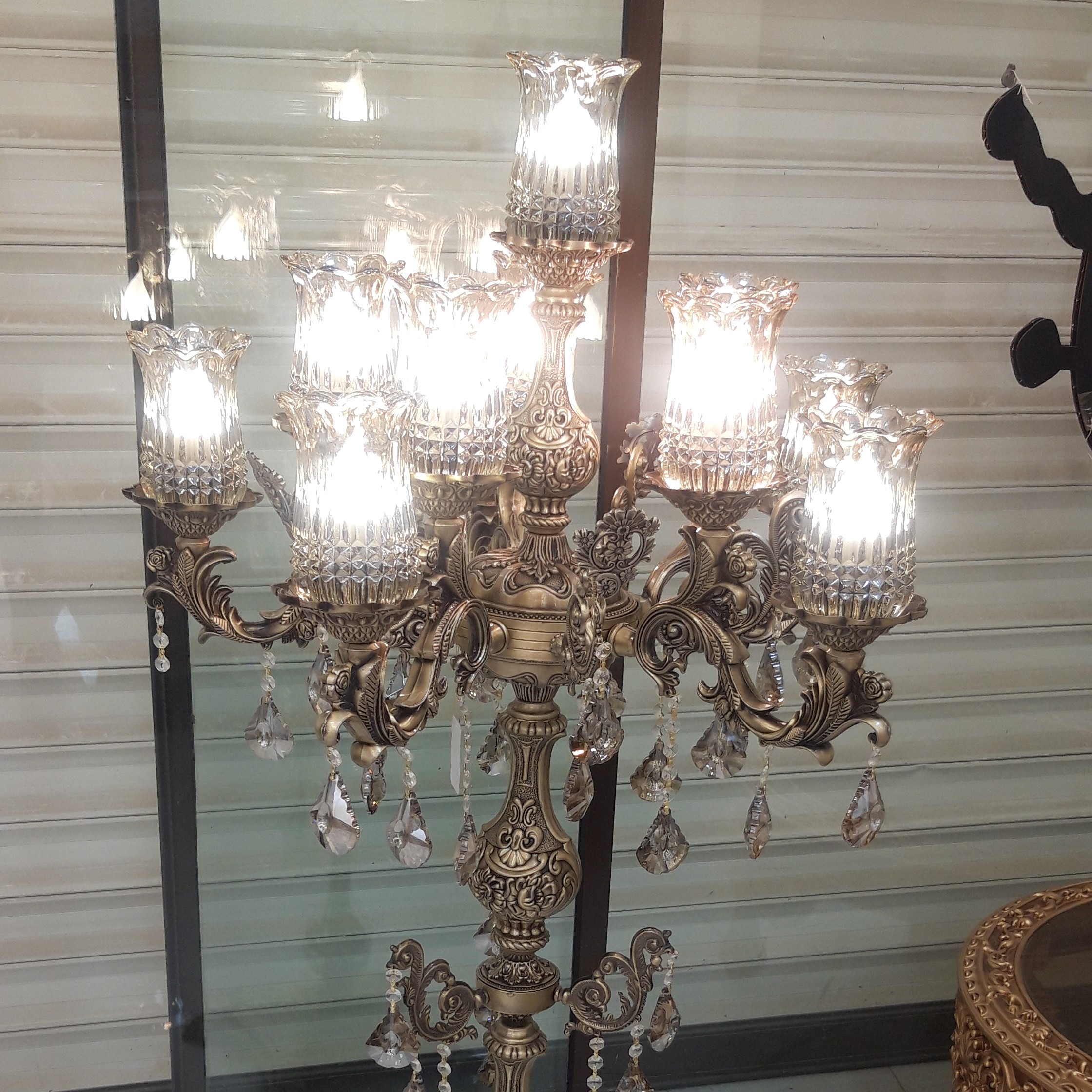 کنار سالنی 5 شاخه ، 11 شعله آرامیس