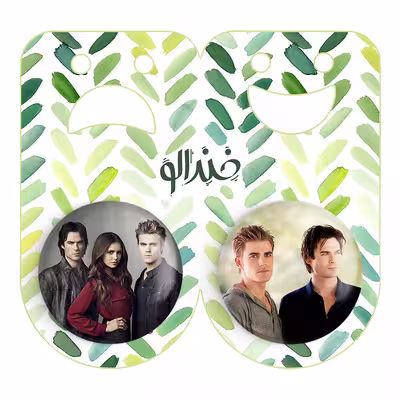 پیکسل خندالو مدل خاطرات یک خون آشام The Vampire Diaries کد 2024820242 مجموعه 2 عددی