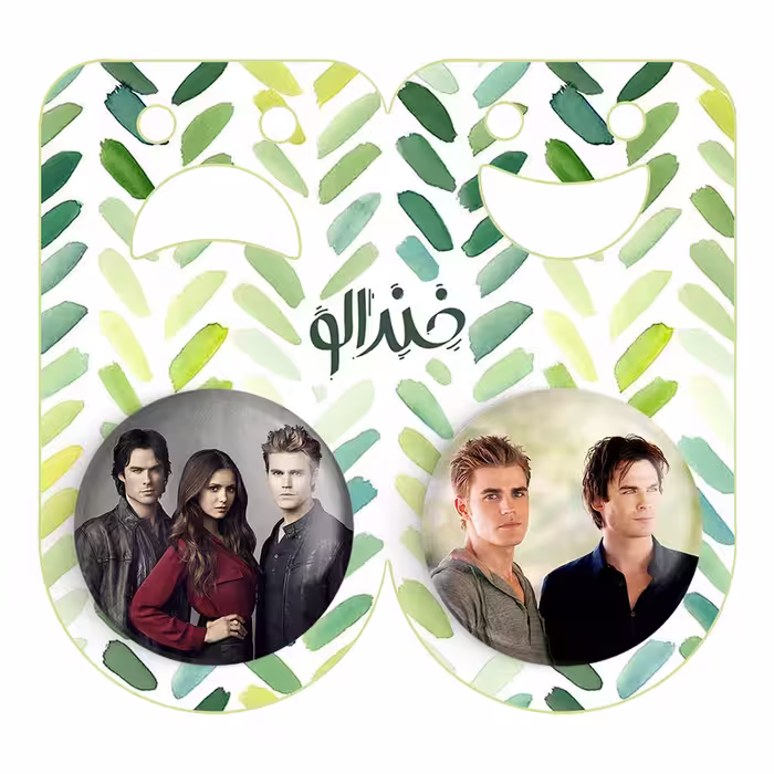 پیکسل خندالو مدل خاطرات یک خون آشام The Vampire Diaries کد 2024820242 مجموعه 2 عددی
