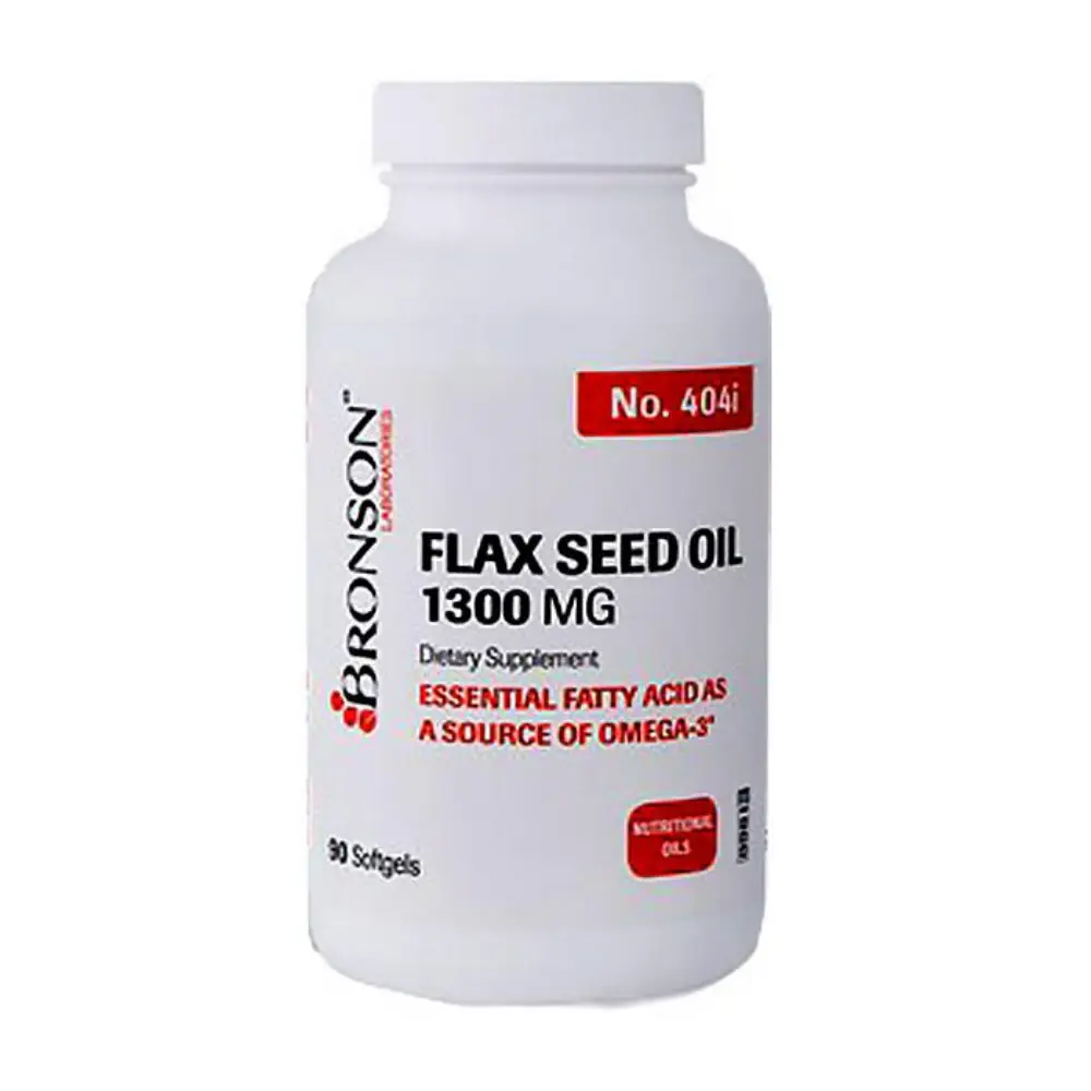 کپسول فلکسید اویل 1300 میلی گرم برونسون