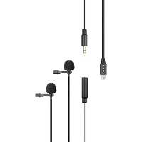 میکروفن یقه ای سارامونیک مدل Saramonic LavMicro U1C دو میکروفون ( 6 متر)