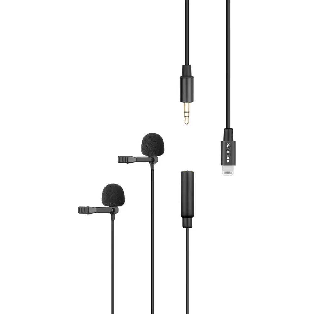 میکروفن یقه ای سارامونیک مدل Saramonic LavMicro U1C دو میکروفون ( 6 متر)
