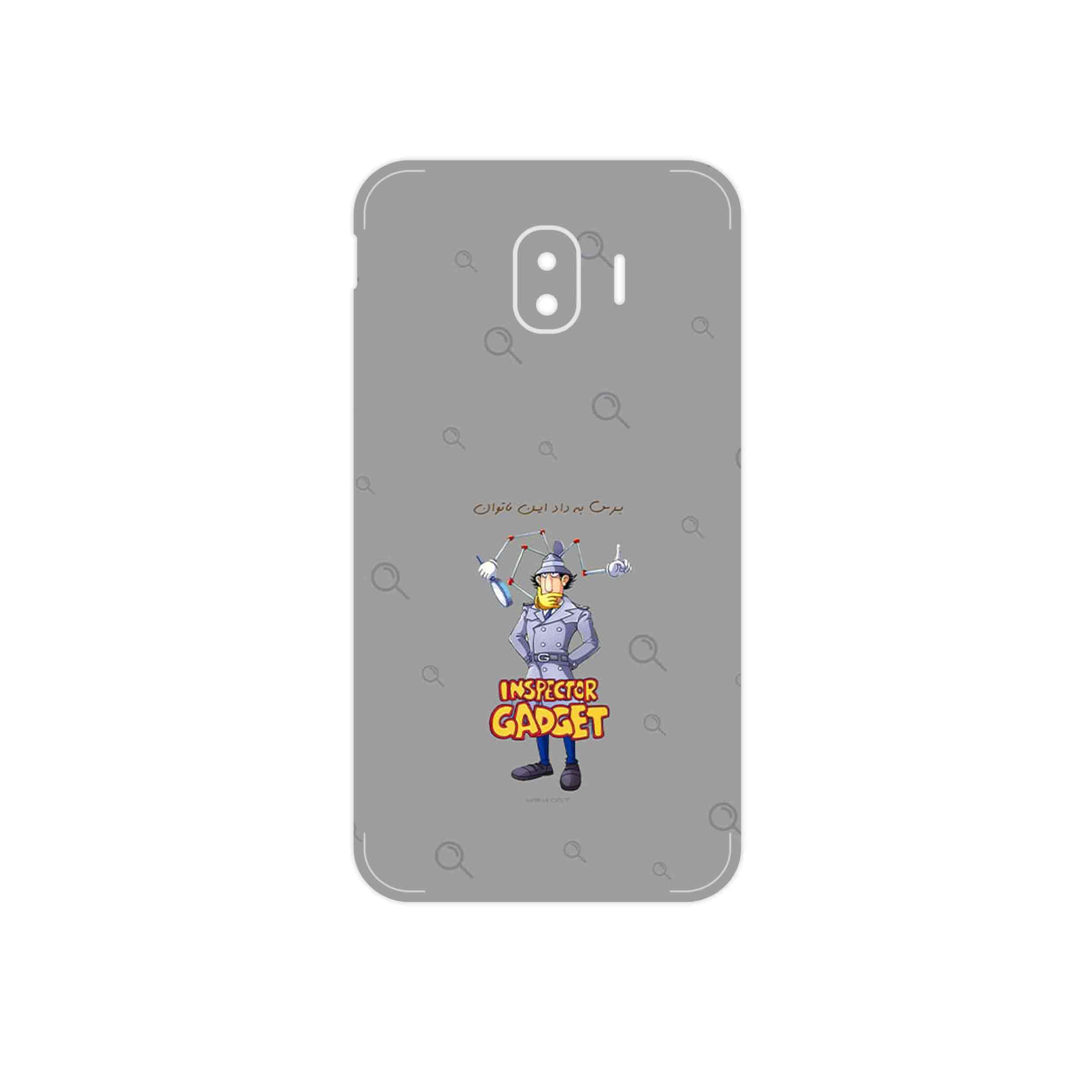برچسب پوششی ماهوت مدل Inspector Gadget مناسب برای گوشی موبایل سامسونگ Galaxy J2 Pro 2018
