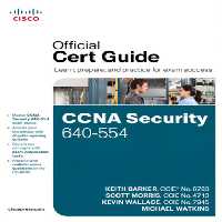 خرید و دانلود نسخه کامل کتاب CCNA Security 640-554 official cert guide