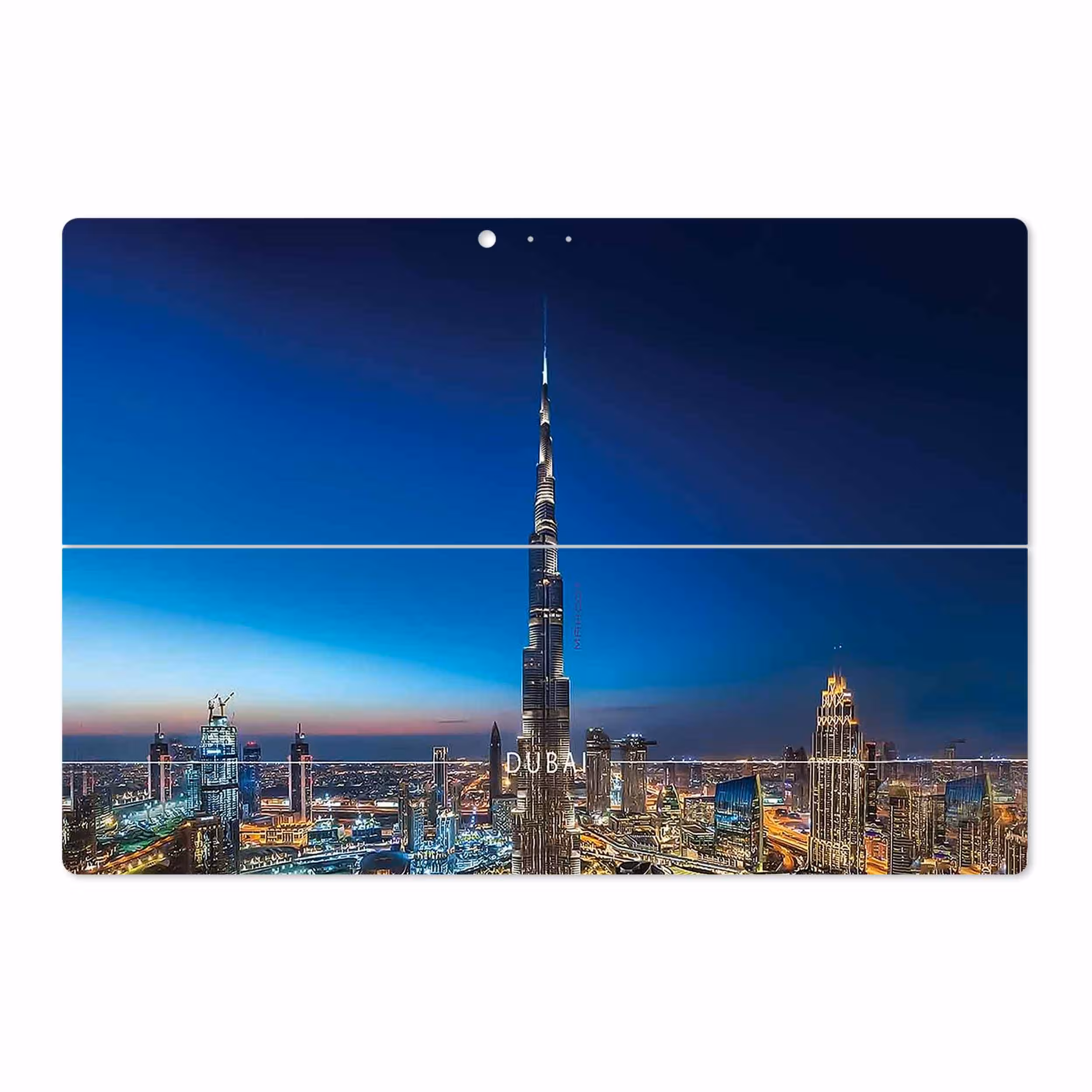 برچسب پوششی ماهوت مدل Dubai City مناسب برای تبلت مایکروسافت Surface Pro 3 2014