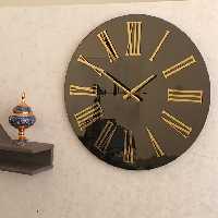 ساعت دیواری تارادکور طرح آینه ای مدل ژینا