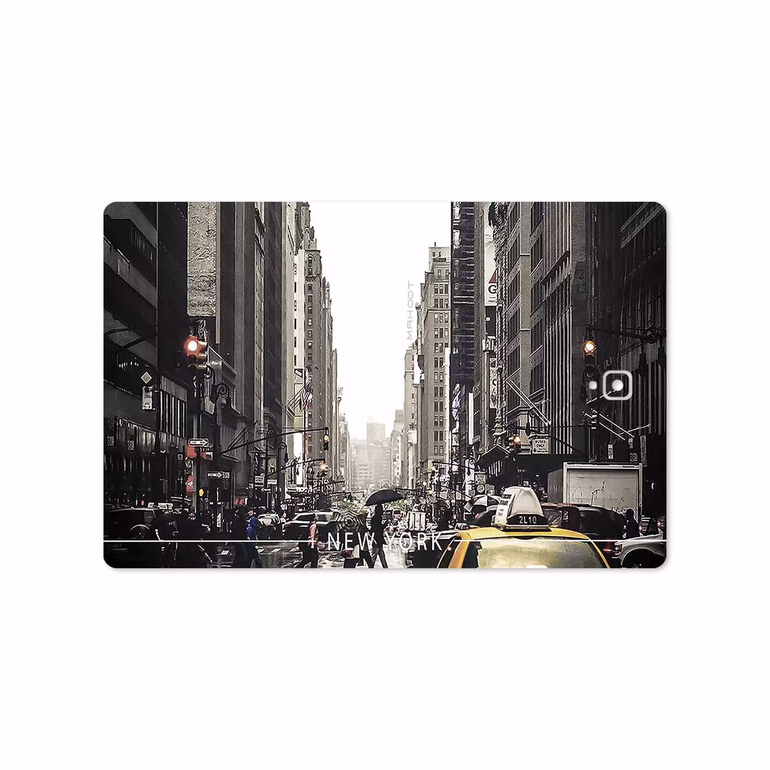 برچسب پوششی ماهوت مدل New York City مناسب برای تبلت سامسونگ Galaxy Tab S3 9.7 2017 T825