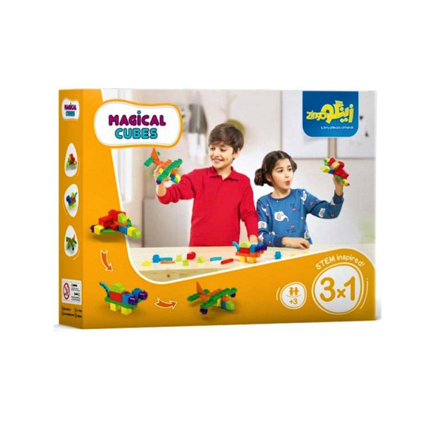 بازی فکری مکعب های جادویی 3*1 زینگو
